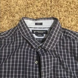 American Eagle long sleeve button down shirt.